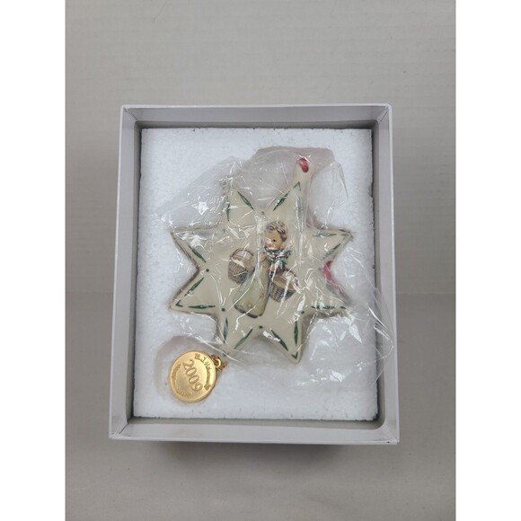 Hummel Christmas Tree Ornament 2009 Christmas Angel The Danbury Mint - Picture 5 of 6